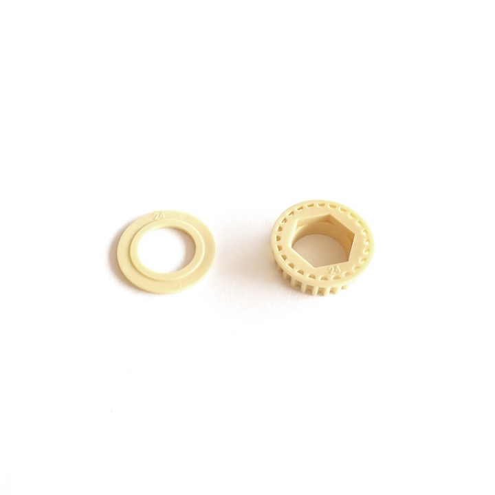 LAB C804 SL KIT PULEGGIA ASSE ANT 24T