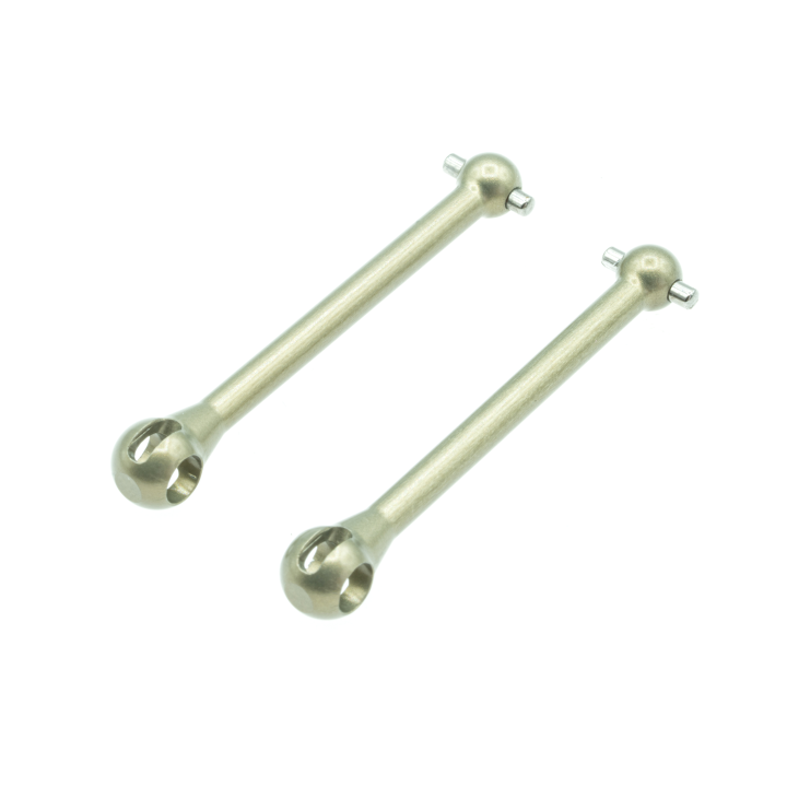 LAB TE05 REAR DRIVE SHAFT ALU 44MM - HARD COATED -  2PCS - OPTIONAL