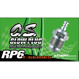 O.S. GLOW PLUG RP6  T-SERIES