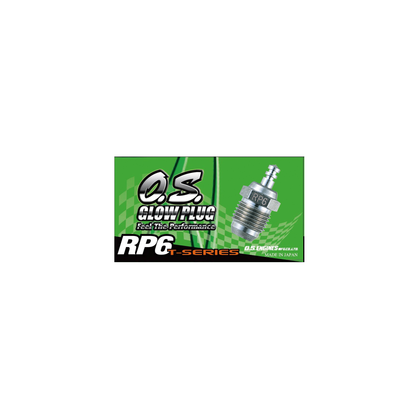 O.S. GLOW PLUG RP6  T-SERIES