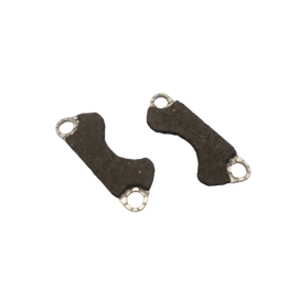 KIT PASTIGLIE FRENO INCOLLATE 1/8 NERE