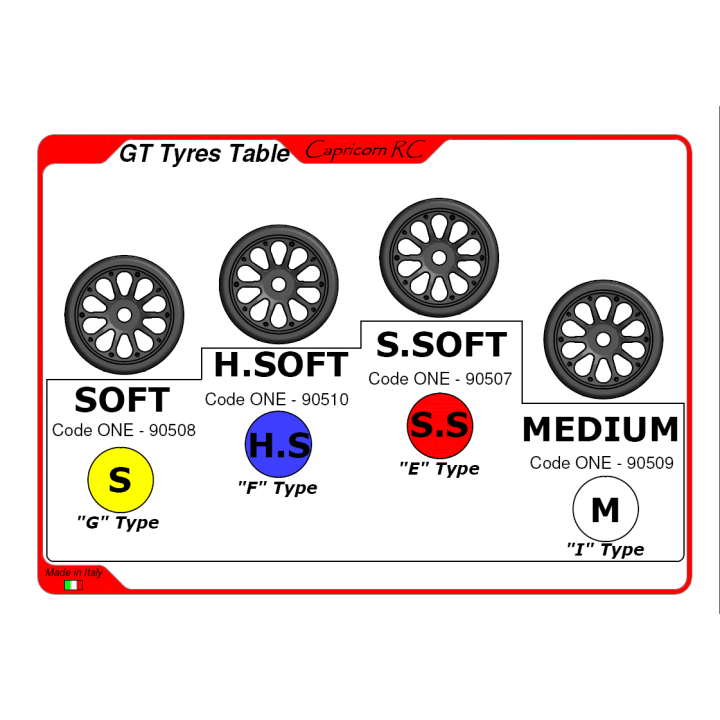 GOMME GT SUPER SOFT