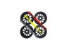 ONE 1/8 GT / OFFROAD TYRE PLUG (4pz)