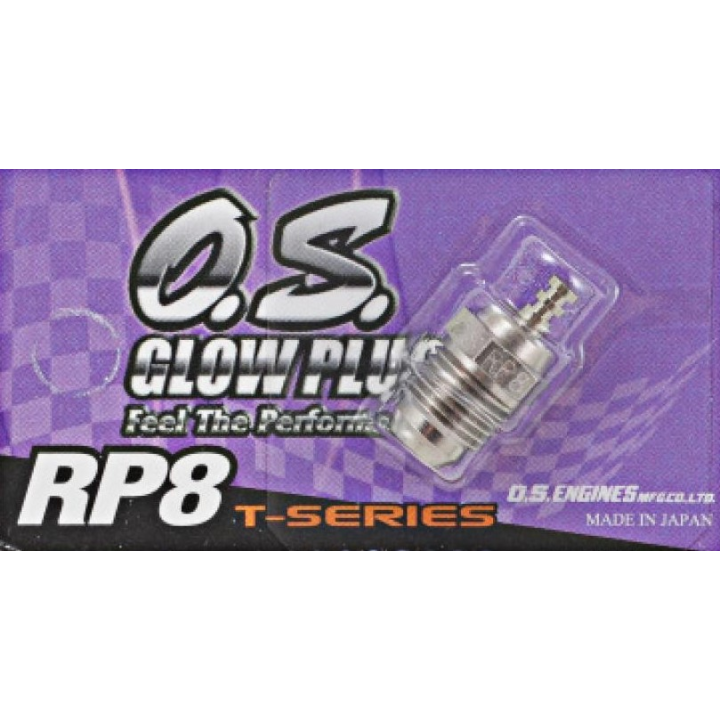 O.S. GLOW PLUG RP8 T-SERIES