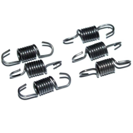 MUFFLER SPRING SET WITH A MAXIMUM 5 RINGS (6pz) - 13mm