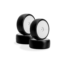 LRP VTEC G32, PRE-GLUED ASPHALT WHEELS (4PCS)