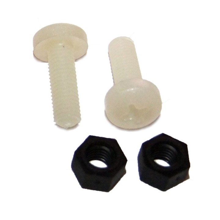 viti di nylon per fissaggio alettone - small (2pcs)