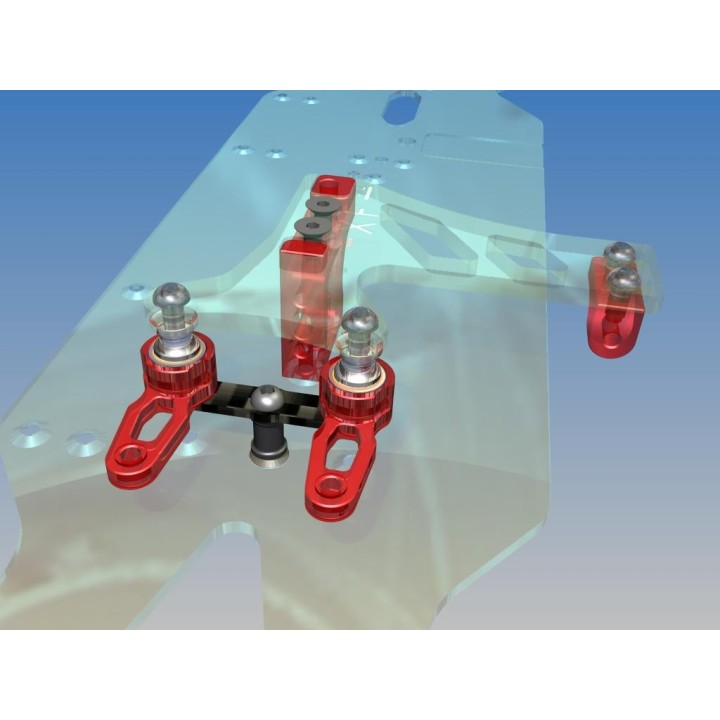 Kit piastrina rinforzo sterzo