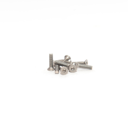 TITANIUM M3x12 FLAT HEAD SCREW (10pcs)