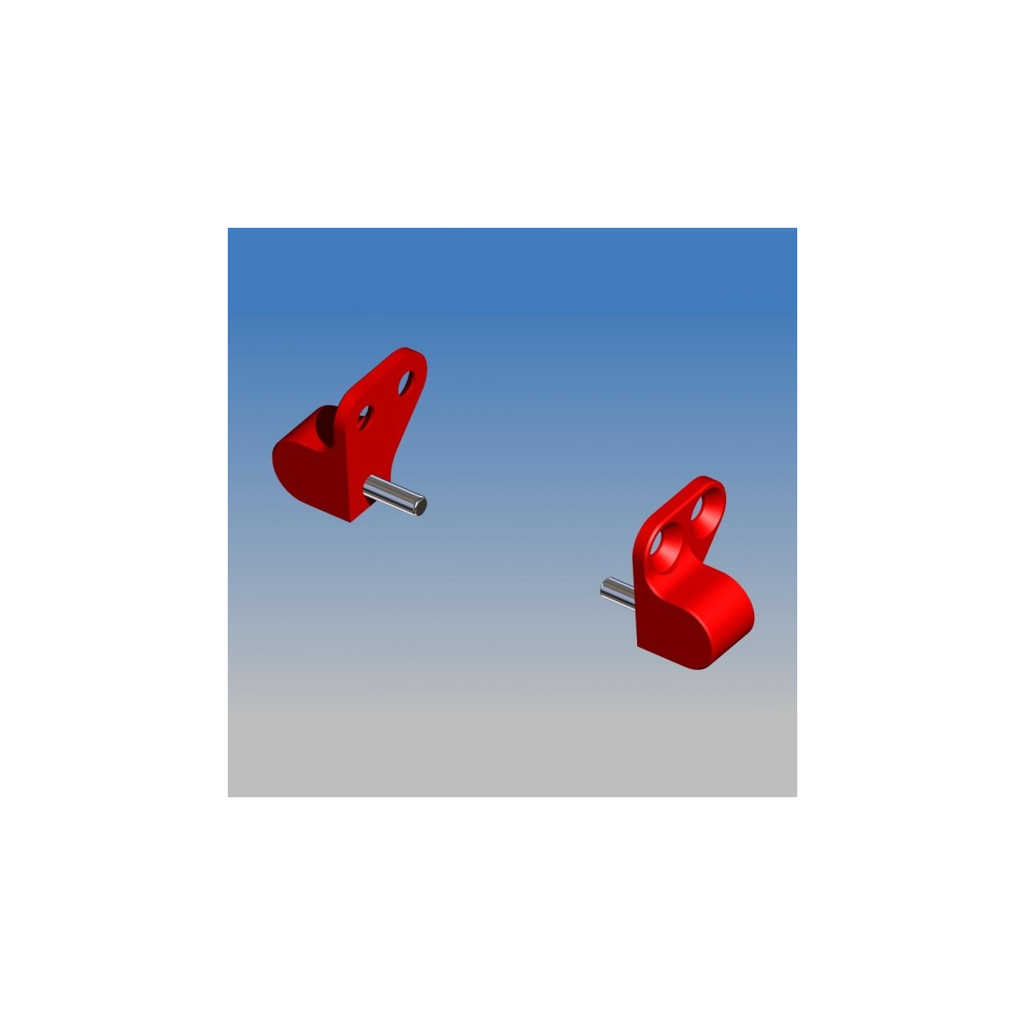 BLOCCHETTO 0.5 R (1PZ) + 0.5 L (1PZ) + VITE 2,5 X 6 T.C.