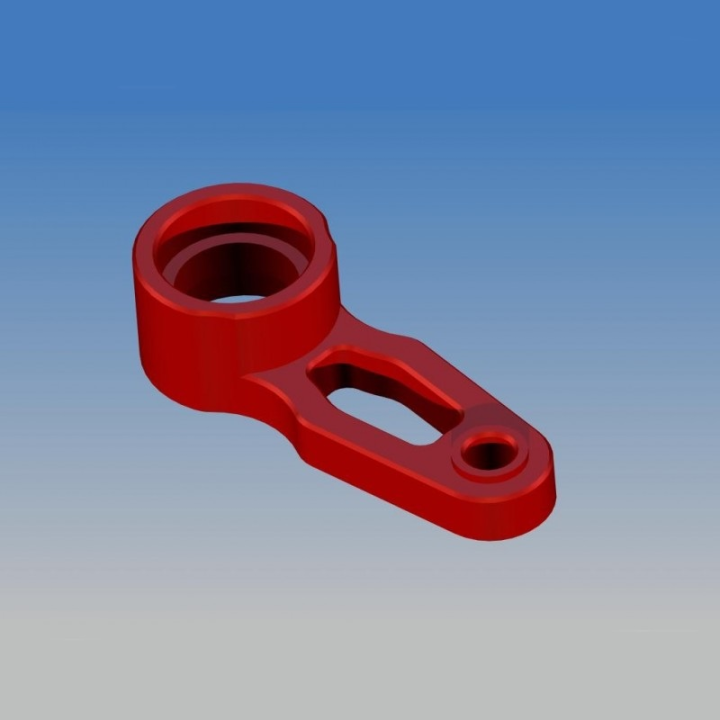SERVO HORN DUAL STEERING ARM (2PCS+BEARINGS) ERGAL