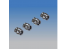 UNIBALL 4.9MM APERTO ALLUMINIO - 4PZ