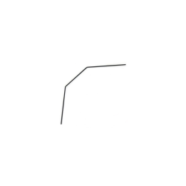 BARRA A FILO POSTERIORE 1.4MM (BLACK)