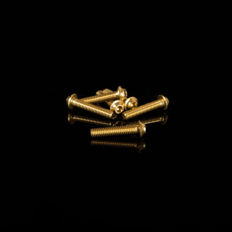 VITE M3x14 TESTA SPECIAL BOTTOM 7075 6pz - ORO