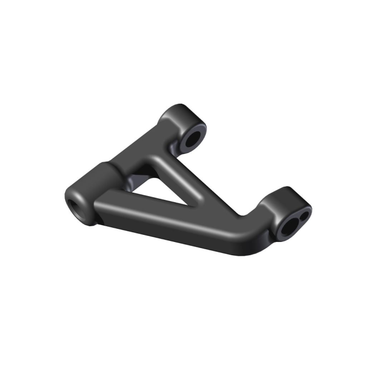 KIT FRONT UPPER ARM HARD (2 PCS ) + CLIPS CASTER ( 4pcs )