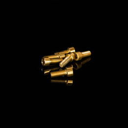 VITE TESTA CILINDRICA M3X8 7075 - 6pz - ORO