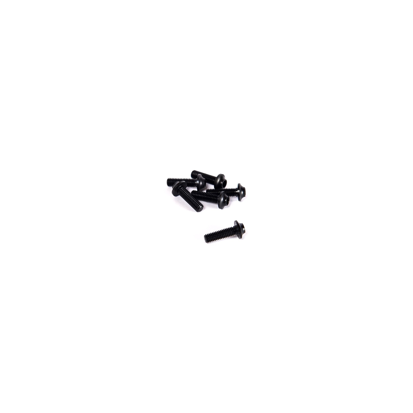 VITE M3x12 TESTA SPECIAL BOTTOM 7075 6pz - BLACK