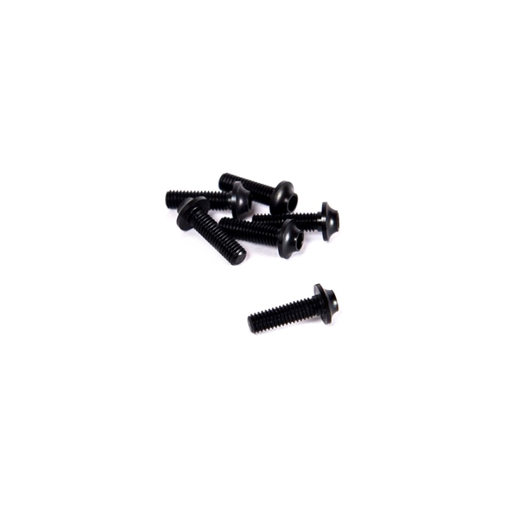 VITE M4x14 TESTA SVASATA 7075 6pz - BLACK