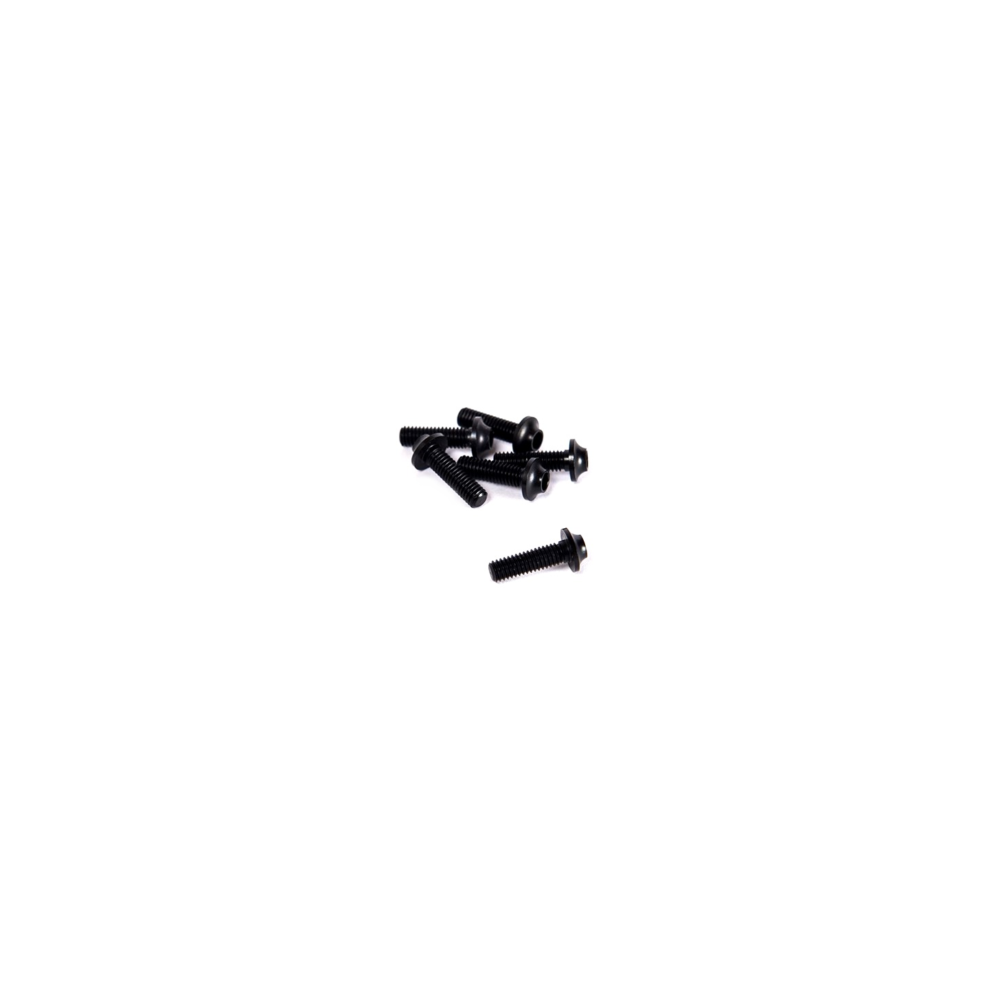 VITE M4x14 TESTA SVASATA 7075 6pz - BLACK