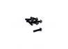 VITE M4x14 TESTA SVASATA 7075 6pz - BLACK