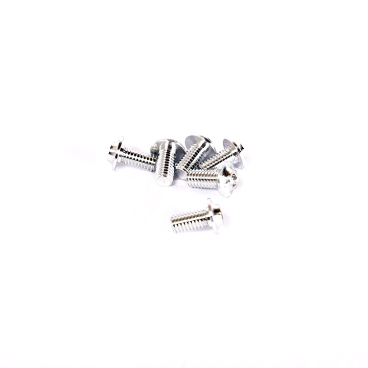VITE M4x8 TESTA SPECIAL BOTTOM 7075 - 6pz - SILVER