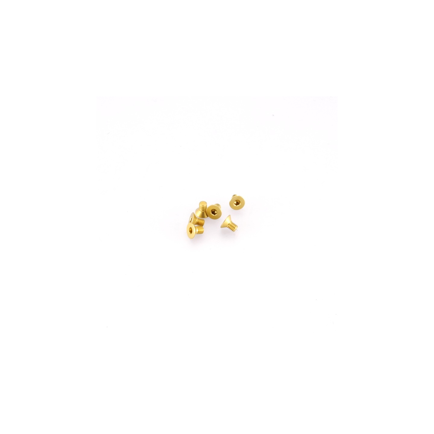VITE M3X5 TESTA SVASATA 7075 (6pz) GOLD