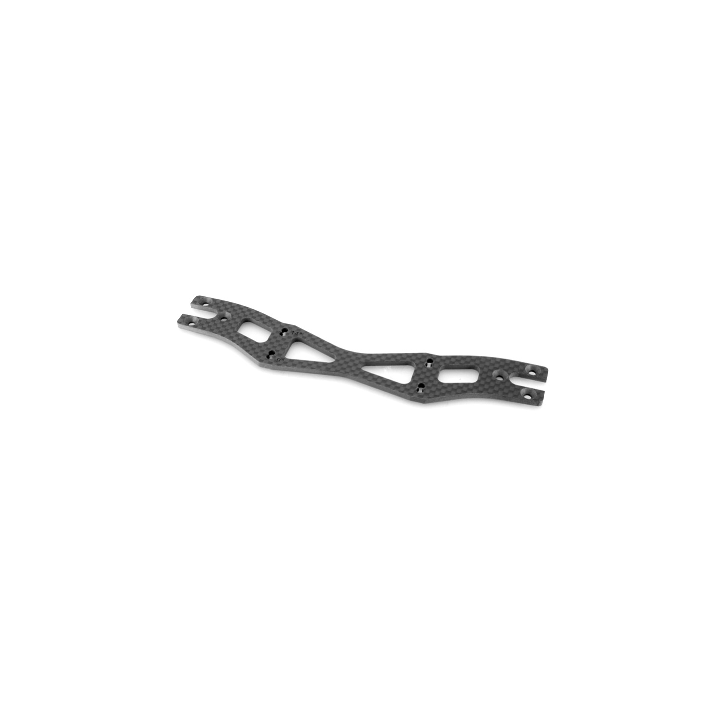 PIASTRA SUP AVANTRENO BR - CARBONIO