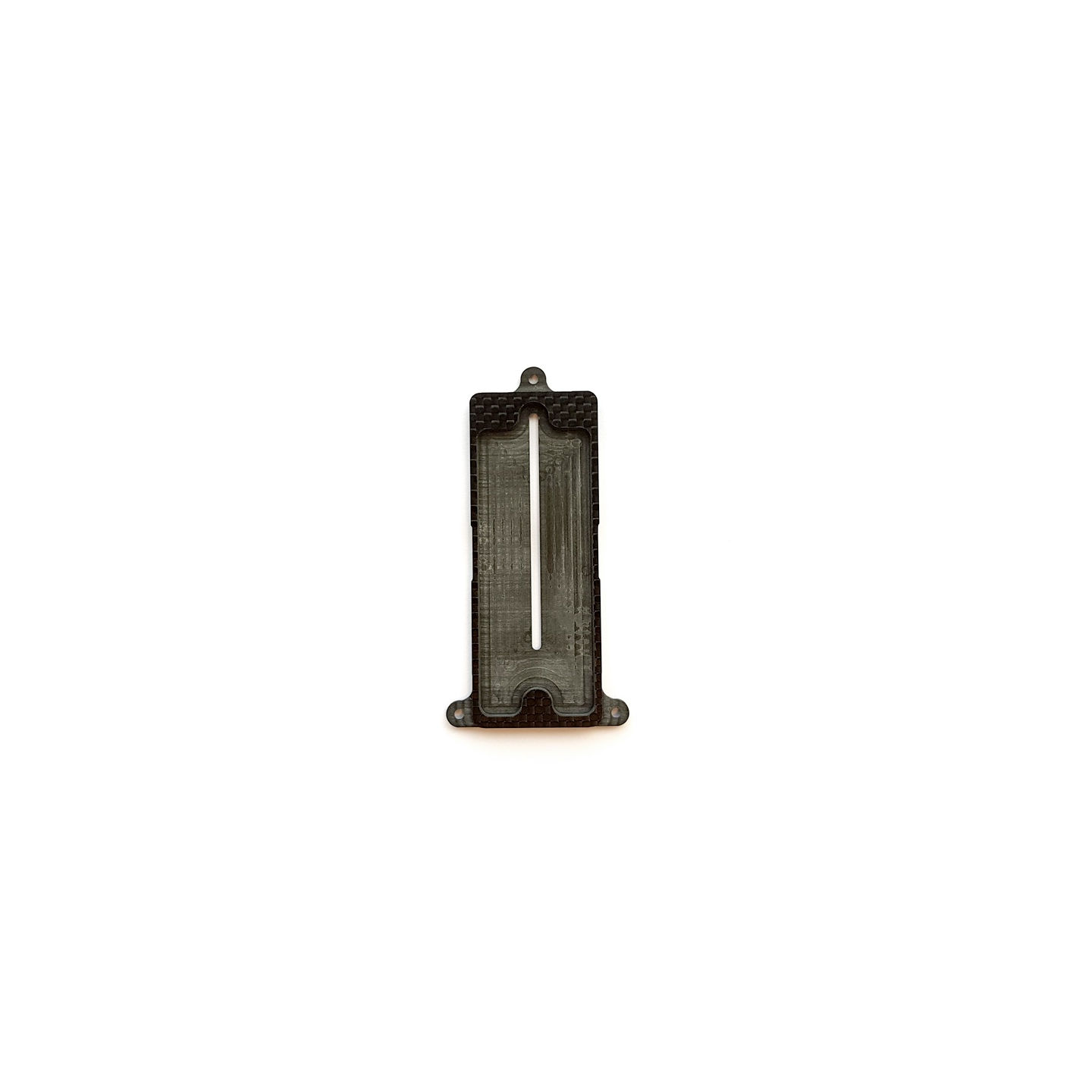 PIASTRINA PORTA BATTERIA CARBONIO PER ZAVORRA MOBILE