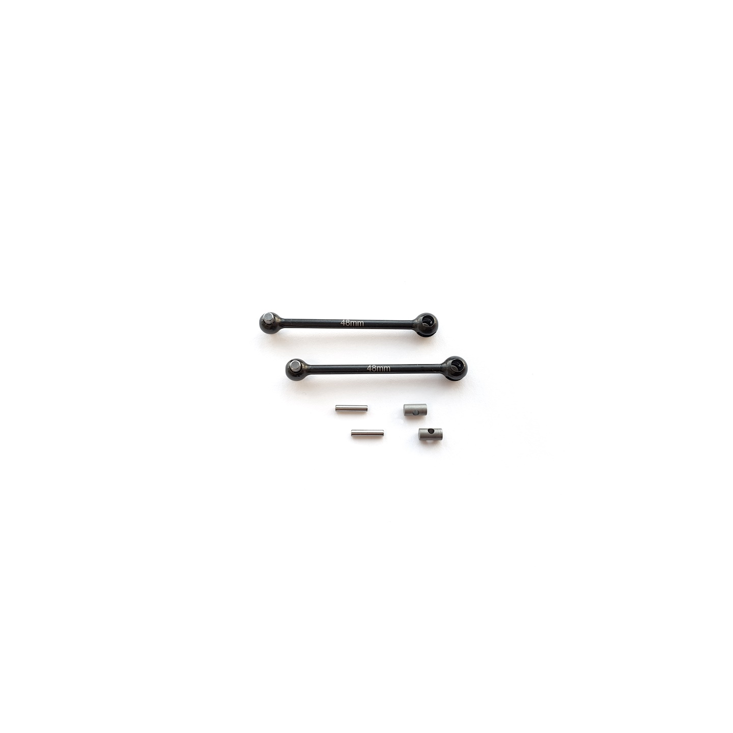SEMIASSI ANTERIORI CVD ACCIAIO  48MM- MORE STEERING KIT