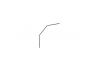BARRA A FILO ANTERIORE 1.4MM (BLACK)