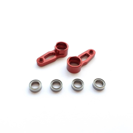 SERVO HORN DUAL STEERING ARM (2PCS+BEARINGS) ERGAL