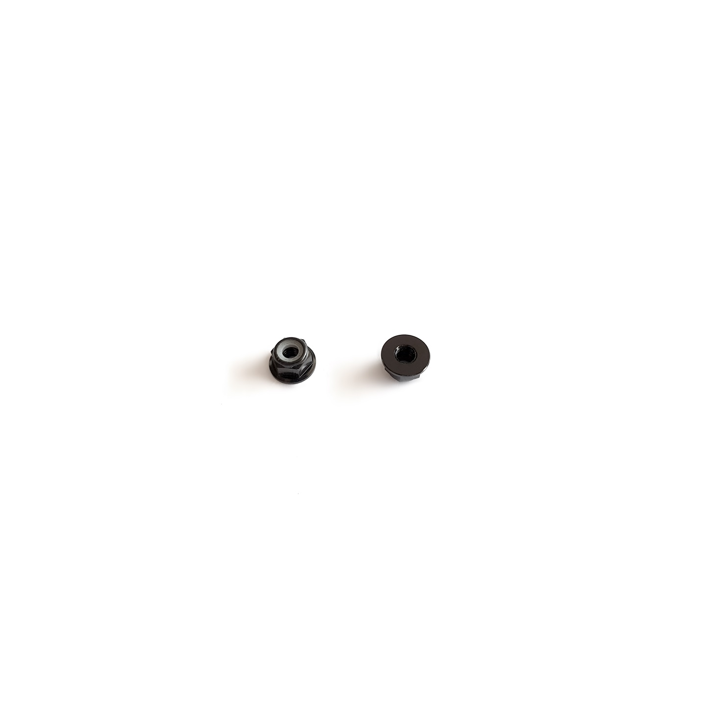 DADO M4 ABL FLANGIATO ALU (2pz)